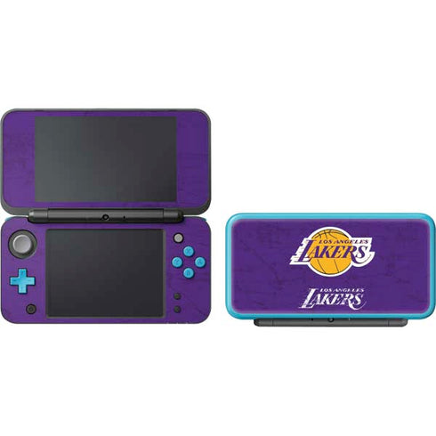 NBA Los Angeles Lakers Purple Primary Logo Nintendo 2DS XL (2017) Skin