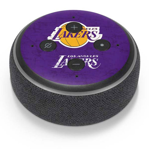 NBA Los Angeles Lakers Purple Primary Logo Amazon Echo Dot Skin