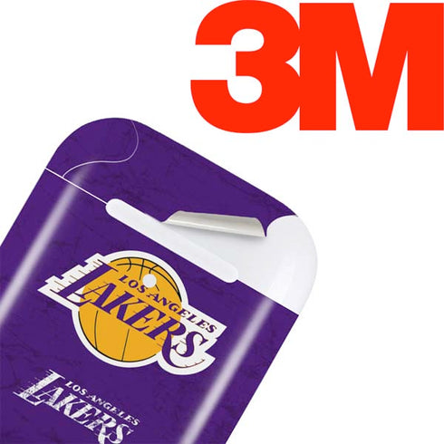 NBA Los Angeles Lakers Purple Primary Logo Apple AirPods Skin