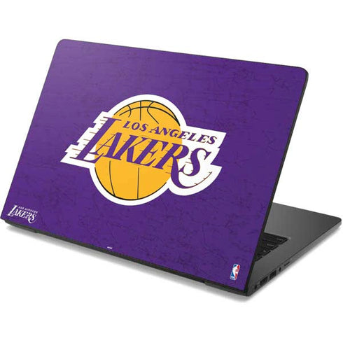NBA Los Angeles Lakers Purple Primary Logo Dell Chromebook Skin