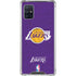 NBA Los Angeles Lakers Purple Primary Logo Galaxy A51 5G Clear Case