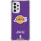 NBA Los Angeles Lakers Purple Primary Logo Galaxy A53 5G Clear Case