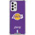 NBA Los Angeles Lakers Purple Primary Logo Galaxy A53 5G Clear Case