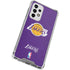NBA Los Angeles Lakers Purple Primary Logo Galaxy A53 5G Clear Case