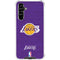 NBA Los Angeles Lakers Purple Primary Logo Galaxy A54 5G Clear Case