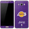NBA Los Angeles Lakers Purple Primary Logo Galaxy J7 Skin