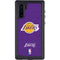 NBA Los Angeles Lakers Purple Primary Logo Galaxy Note 10 Waterproof Case