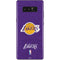 NBA Los Angeles Lakers Purple Primary Logo Galaxy Note 8 Skin