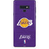 NBA Los Angeles Lakers Purple Primary Logo Galaxy Note 9 Skin