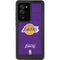 NBA Los Angeles Lakers Purple Primary Logo Galaxy Note20 Ultra 5G Waterproof Case