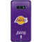 NBA Los Angeles Lakers Purple Primary Logo Galaxy S10e Skin