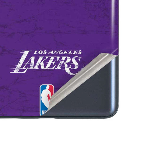 NBA Los Angeles Lakers Purple Primary Logo Galaxy S20 Fan Edition Skin