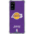 NBA Los Angeles Lakers Purple Primary Logo Galaxy S20 FE Clear Case