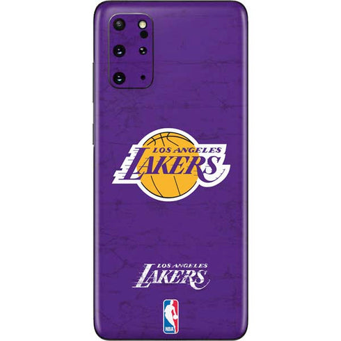 NBA Los Angeles Lakers Purple Primary Logo Galaxy S20 Plus Skin