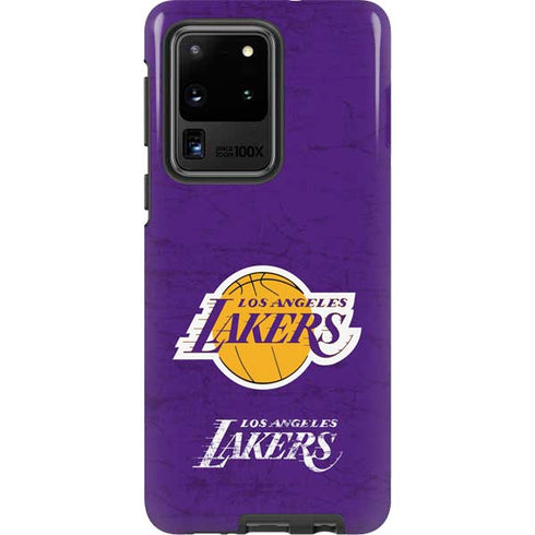 NBA Los Angeles Lakers Purple Primary Logo Galaxy S20 Ultra 5G Pro Case