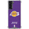 NBA Los Angeles Lakers Purple Primary Logo Galaxy S21 5G Clear Case