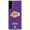 NBA Los Angeles Lakers Purple Primary Logo Galaxy S21 Plus 5G Clear Case