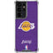 NBA Los Angeles Lakers Purple Primary Logo Galaxy S21 Ultra 5G Clear Case