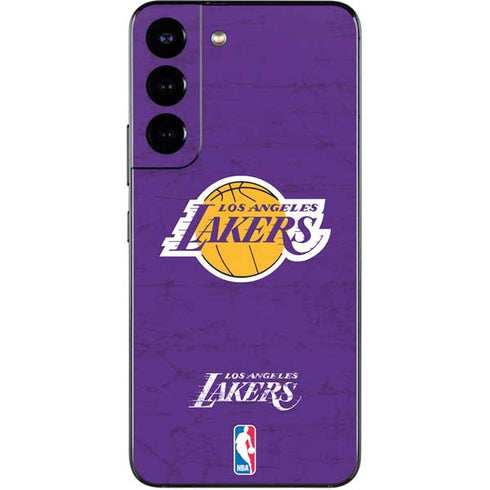 NBA Los Angeles Lakers Purple Primary Logo Galaxy S22 Skin