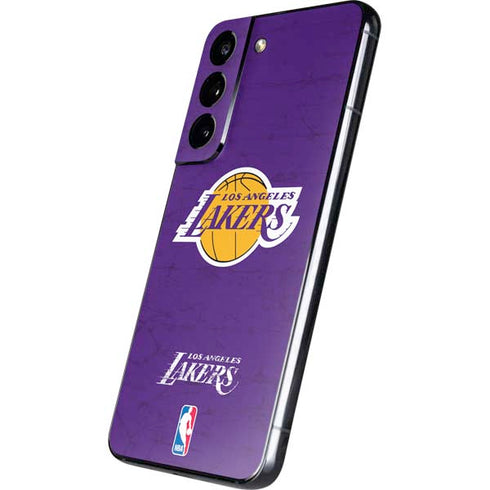 NBA Los Angeles Lakers Purple Primary Logo Galaxy S22 Skin