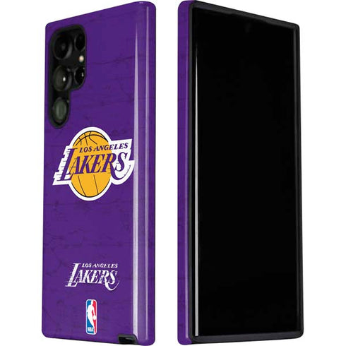 NBA Los Angeles Lakers Purple Primary Logo Galaxy S22 Ultra Pro Case