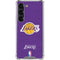 NBA Los Angeles Lakers Purple Primary Logo Galaxy S23 Clear Case