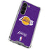 NBA Los Angeles Lakers Purple Primary Logo Galaxy S23 Clear Case