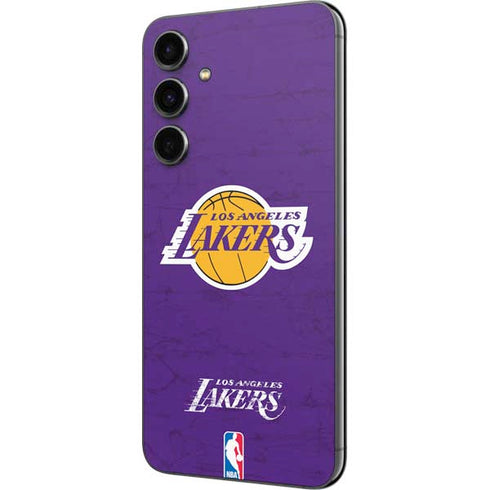 NBA Los Angeles Lakers Purple Primary Logo Galaxy S23 FE Skin