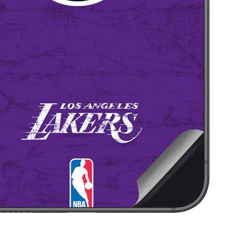 NBA Los Angeles Lakers Purple Primary Logo Galaxy S23 FE Skin