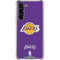 NBA Los Angeles Lakers Purple Primary Logo Galaxy S23 Plus Clear Case