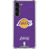 NBA Los Angeles Lakers Purple Primary Logo Galaxy S23 Plus Clear Case