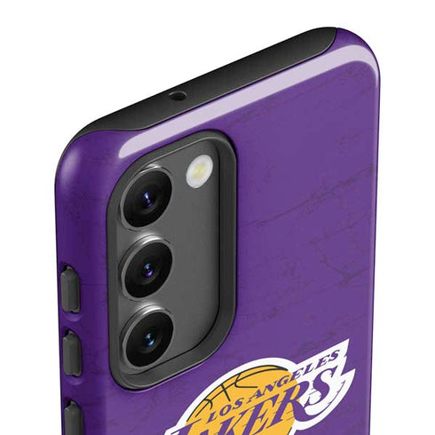NBA Los Angeles Lakers Purple Primary Logo Galaxy S23 Plus Pro Case