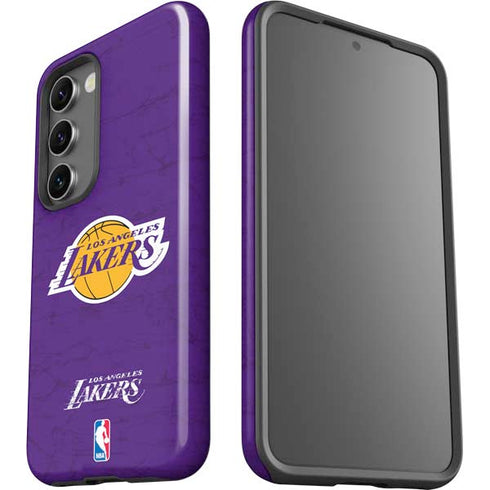 NBA Los Angeles Lakers Purple Primary Logo Galaxy S23 Pro Case