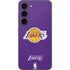 NBA Los Angeles Lakers Purple Primary Logo Galaxy S23 Skin