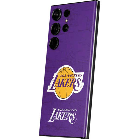 NBA Los Angeles Lakers Purple Primary Logo Galaxy S23 Ultra Skin