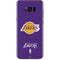NBA Los Angeles Lakers Purple Primary Logo Galaxy S8 Plus Skin