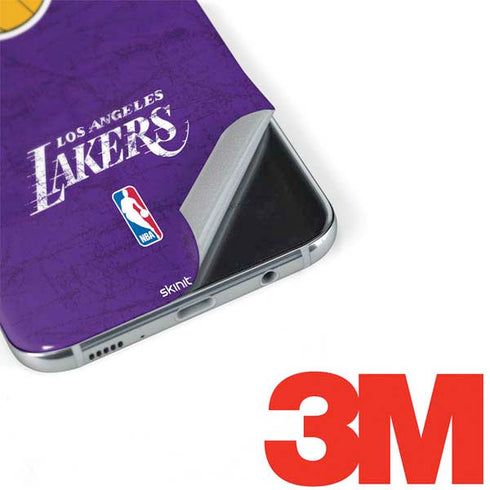NBA Los Angeles Lakers Purple Primary Logo Galaxy S8 Skin