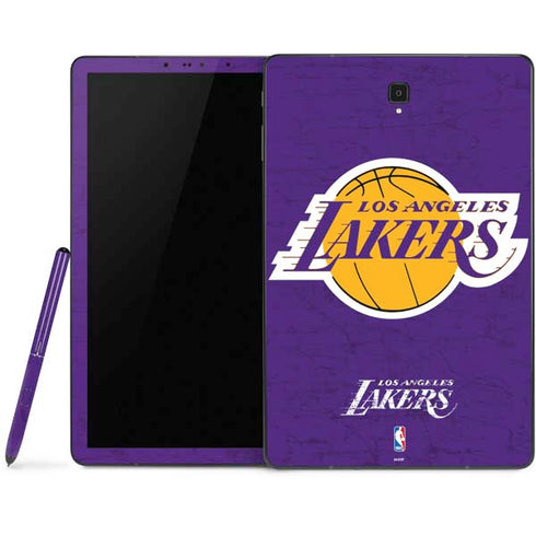 NBA Los Angeles Lakers Purple Primary Logo Samsung Galaxy Tab Skin