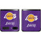 NBA Los Angeles Lakers Purple Primary Logo Galaxy Z Flip Skin