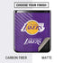 NBA Los Angeles Lakers Purple Primary Logo Galaxy Z Flip Skin