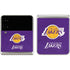 NBA Los Angeles Lakers Purple Primary Logo Galaxy Z Flip3 5G Skin