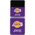NBA Los Angeles Lakers Purple Primary Logo Galaxy Z Flip3 5G Skin