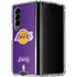 NBA Los Angeles Lakers Purple Primary Logo Galaxy Z Fold4 5G Clear Case