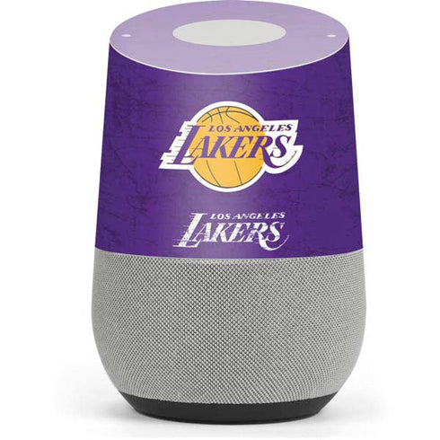 NBA Los Angeles Lakers Purple Primary Logo Google Home Skin