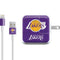 NBA Los Angeles Lakers Purple Primary Logo iPad Charger (10W USB) Skin