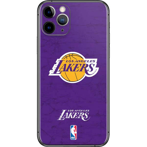NBA Los Angeles Lakers Purple Primary Logo iPhone 11 Pro Skin