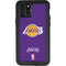 NBA Los Angeles Lakers Purple Primary Logo iPhone 11 Pro Waterproof Case