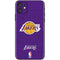 NBA Los Angeles Lakers Purple Primary Logo iPhone 11 Skin