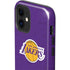 NBA Los Angeles Lakers Purple Primary Logo iPhone 12 Impact Case