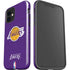 NBA Los Angeles Lakers Purple Primary Logo iPhone 12 Impact Case